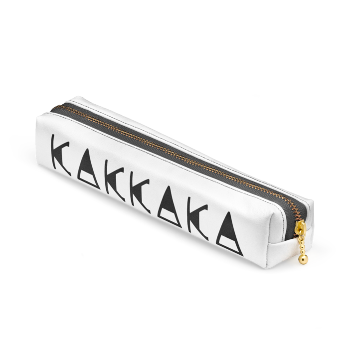 ペンケース - 20 x 4 x 4cm - ブラック
