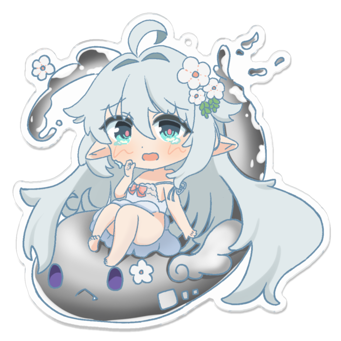 アクリルキーホルダー - 100 x 100 (mm)