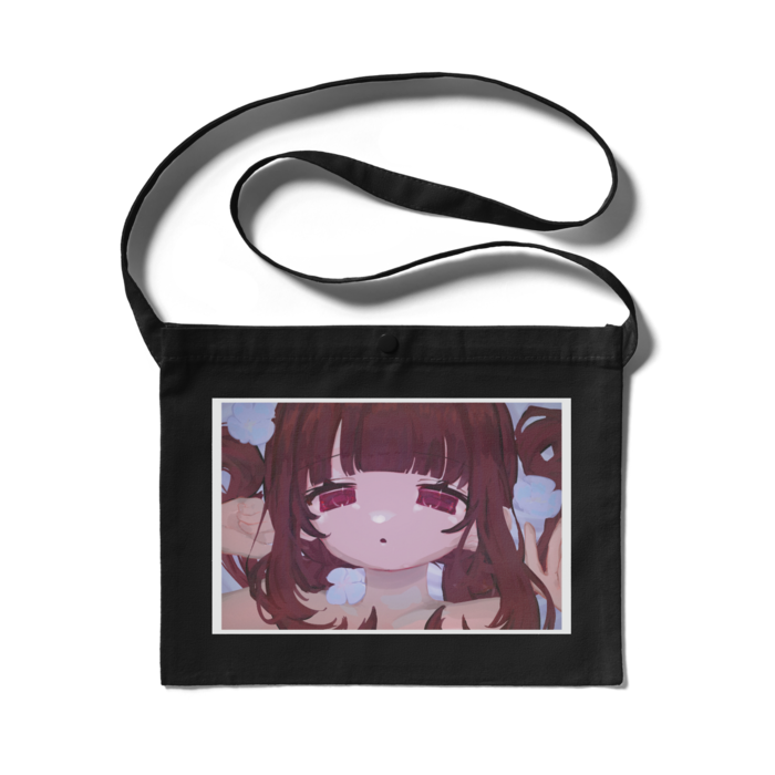 雨上がり吐ちゃんサコッシュ - 300 x 230 (mm)