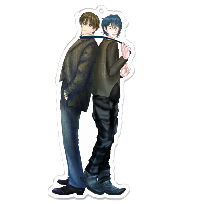 アクリルキーホルダー - 100 x 100 (mm)