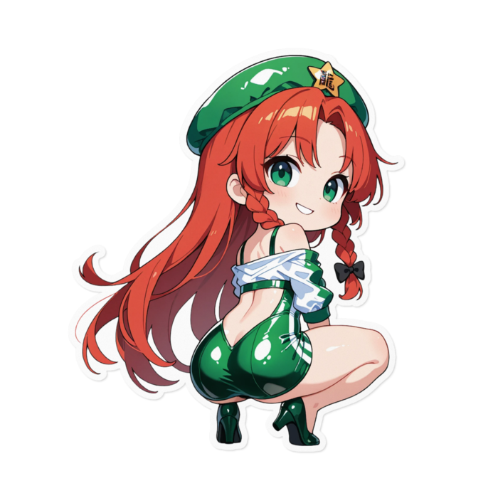 ステッカー - 160 x 160 (mm)(キャラのみ)