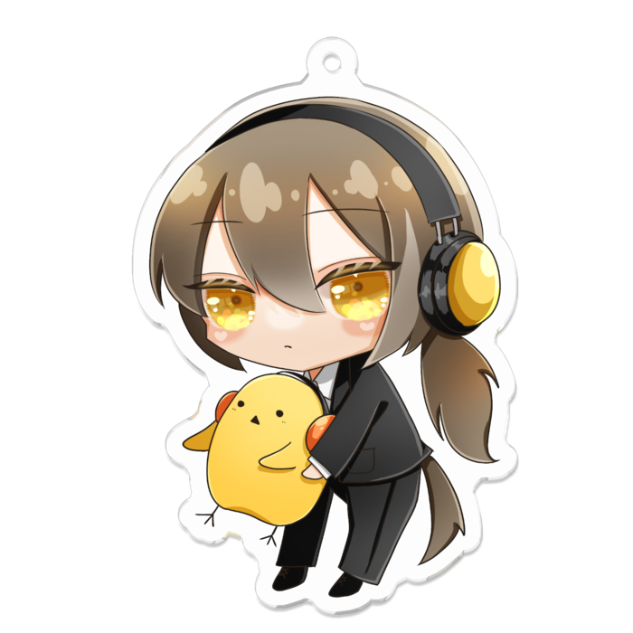 アクリルキーホルダー - 70 x 70 (mm)