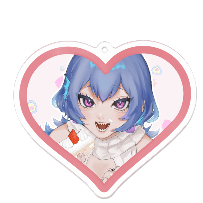 アクリルキーホルダー - 70 x 70 (mm)