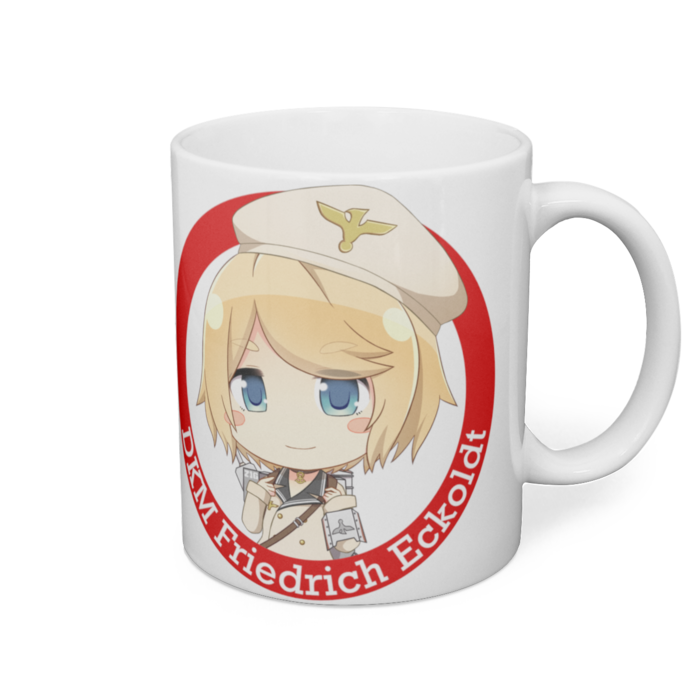 マグカップ - 直径8cm / 高さ9.5cm