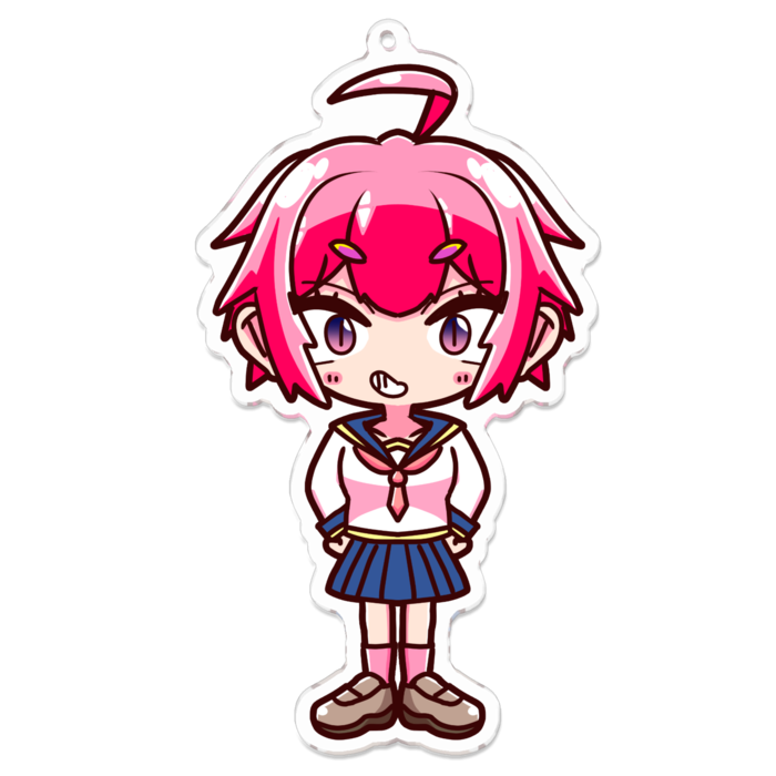 アクリルキーホルダー - 100 x 100 (mm)