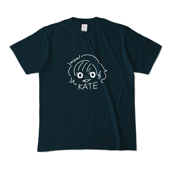 ゆるけいとTシャツ - M - ネイビー (濃色)