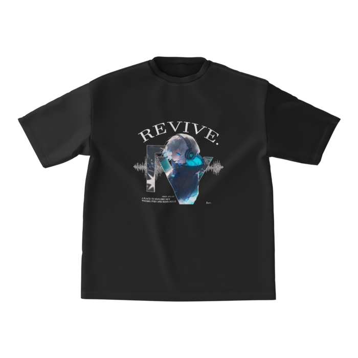 ビッグシルエットTシャツ - M - 両面