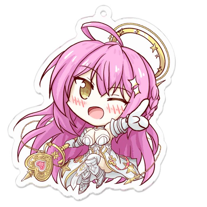 アクリルキーホルダー - 70 x 70 (mm)