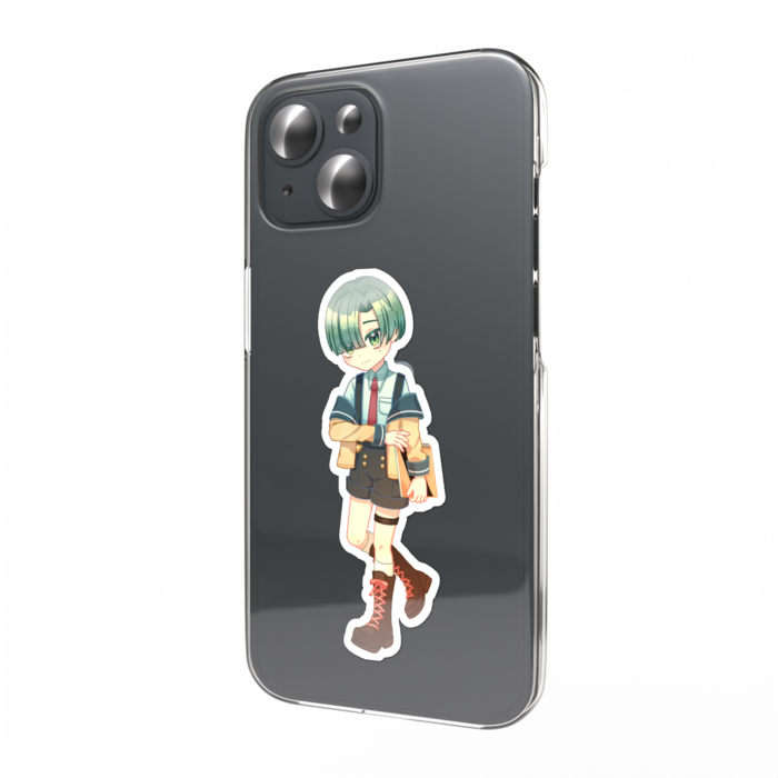 スマホステッカー　トイレのタカシくん