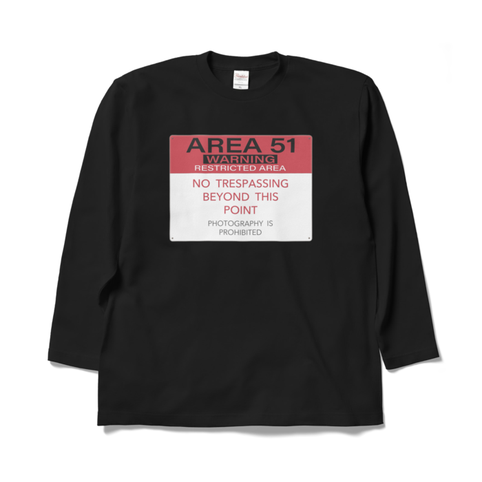 ロングスリーブTシャツ - XL - ブラック