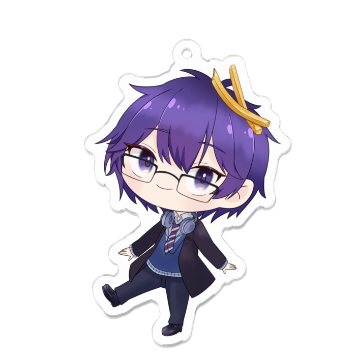 アクリルキーホルダー - 70 x 70 (mm)