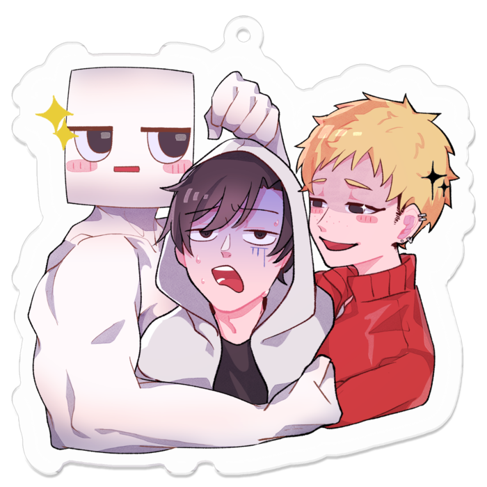 アクリルキーホルダー - 70 x 70 (mm)