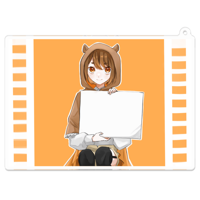 アクリルキーホルダー - 100 x 100 (mm)