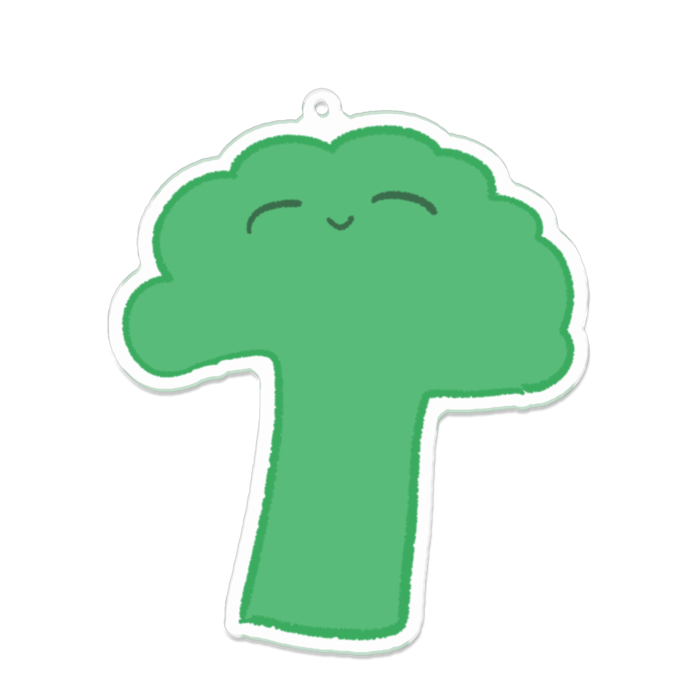 アクリルキーホルダー - 100 x 100 (mm)