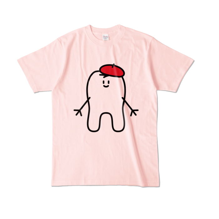 カラーTシャツ - L - ライトピンク (淡色)