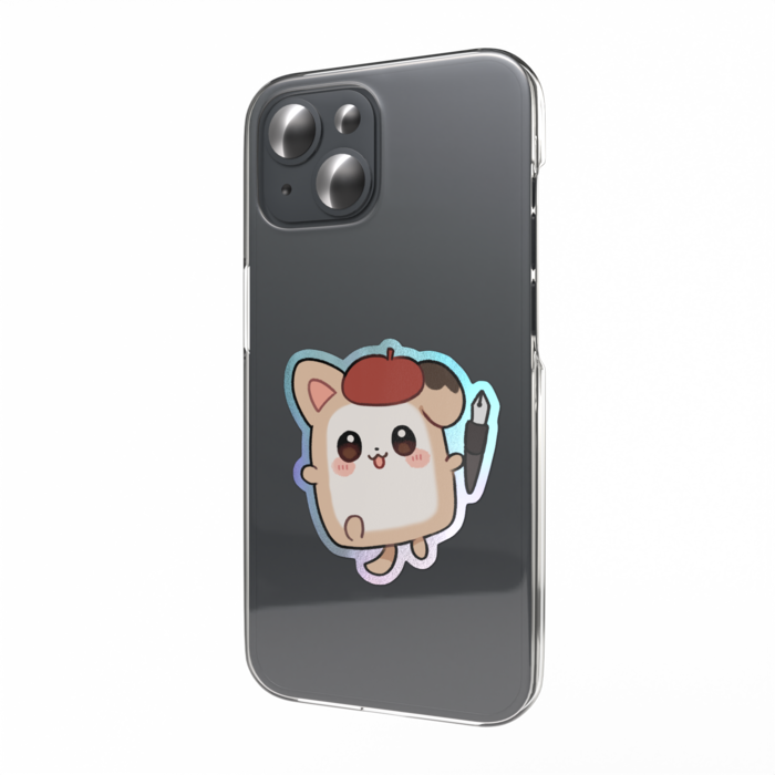 敏腕アシスタント駄犬オーロラステッカー