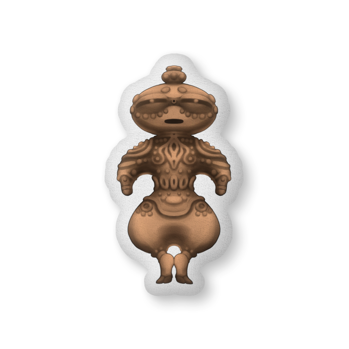 ふかふかクッション - 中(H56×W36cm) - 片面