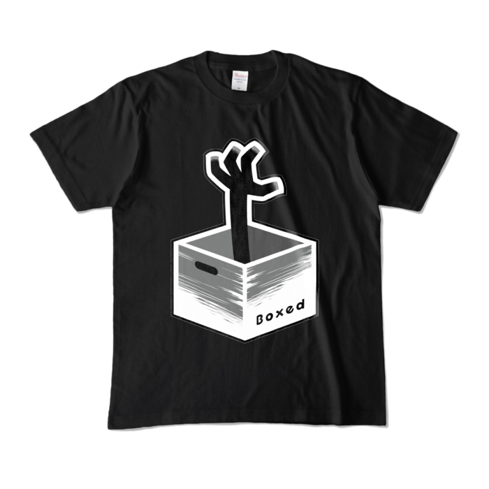 【濃Ｔ】黒：M（ブラック）