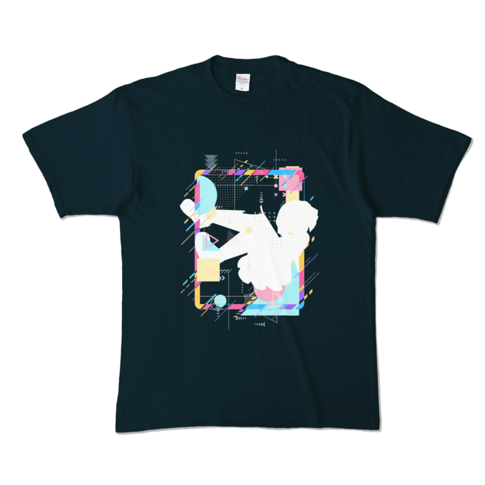 カラーTシャツ - XL - ネイビー (濃色)