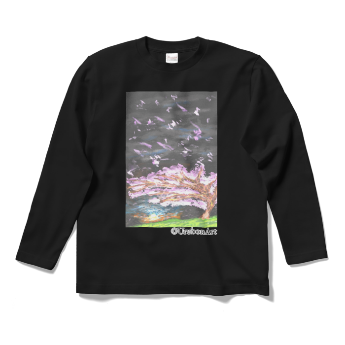 ロングスリーブTシャツ - S - ブラック