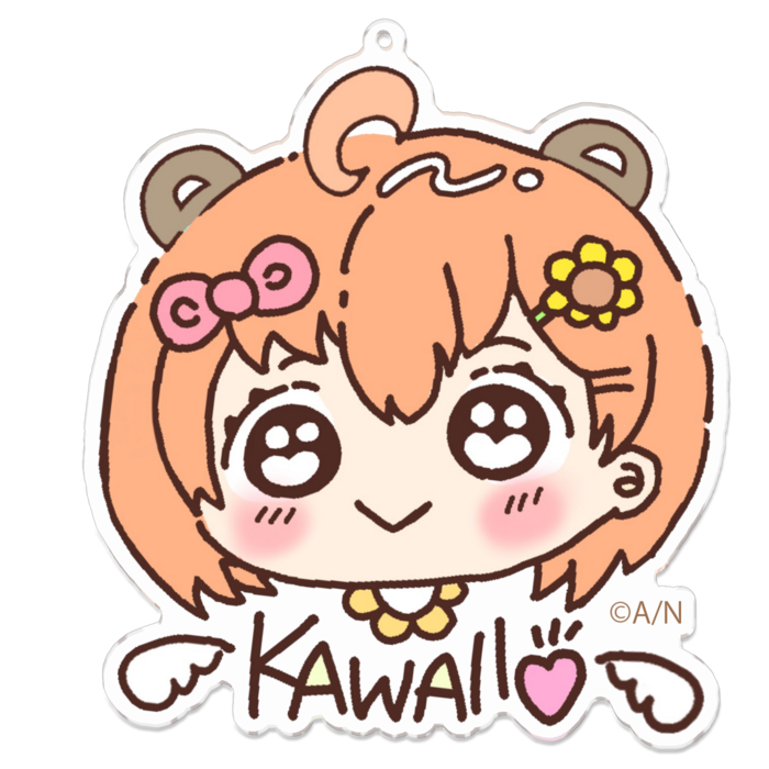 くまひまちゃんアクキー