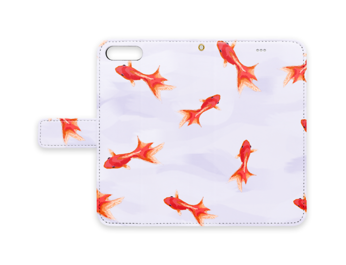 手帳型iPhoneケース - iPhone 7 Plus / 8 Plus - ストラップ穴 あり