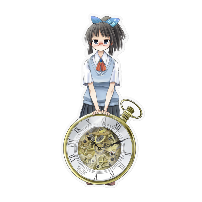 ステッカー - 160 x 160 (mm)(透明)