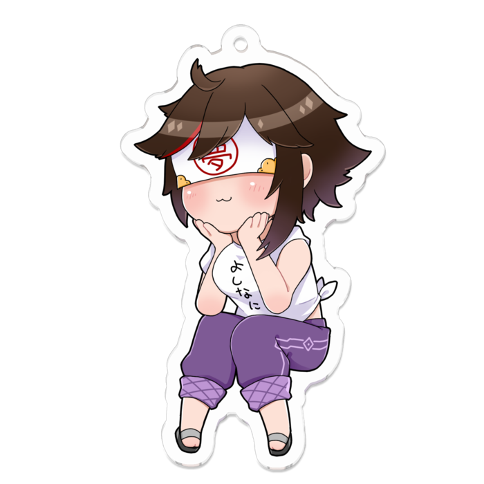 アクリルキーホルダー - 70 x 70 (mm)