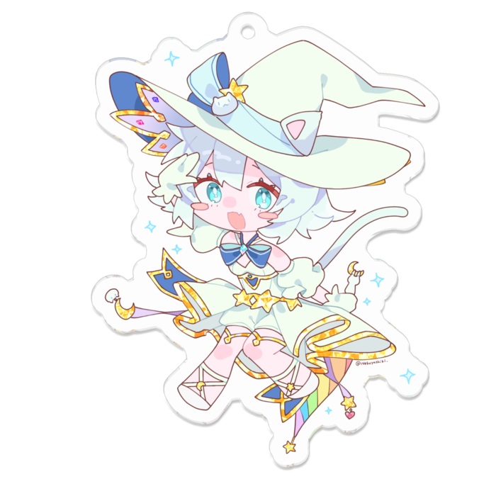 アクリルキーホルダー - 70 x 70 (mm)