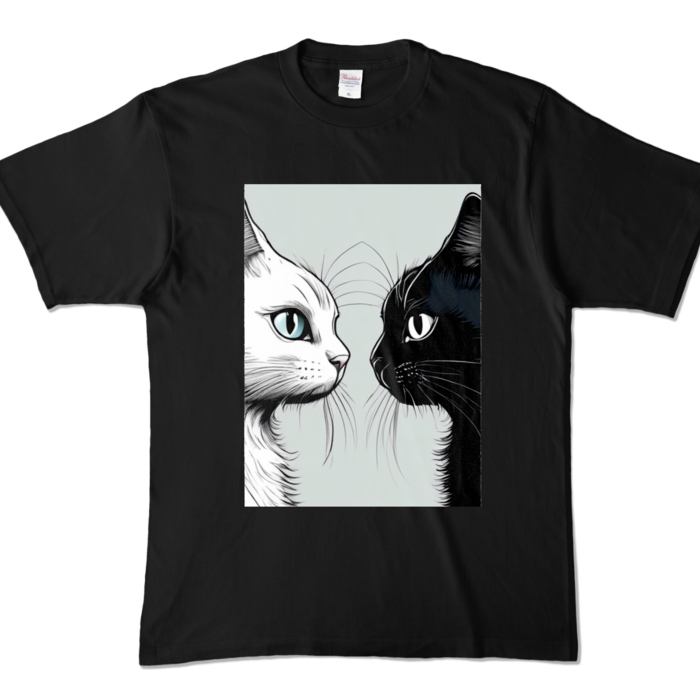 カラーTシャツ - XL - ブラック (濃色)