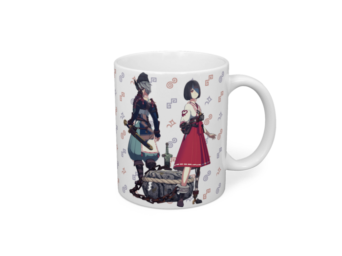 マグカップ - 直径 8 cm / 高さ 9.5 cm