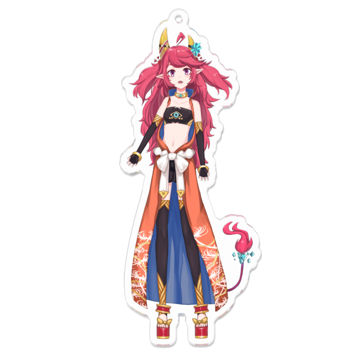 アクリルキーホルダー - 100 x 100 (mm)