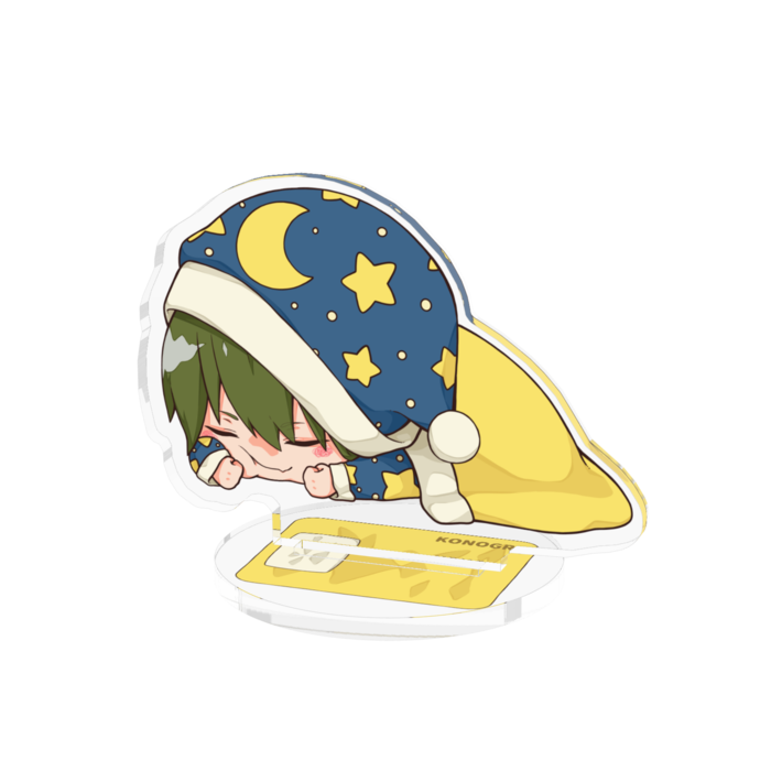 おむれつ　アクリルフィギュア - 70x70mm