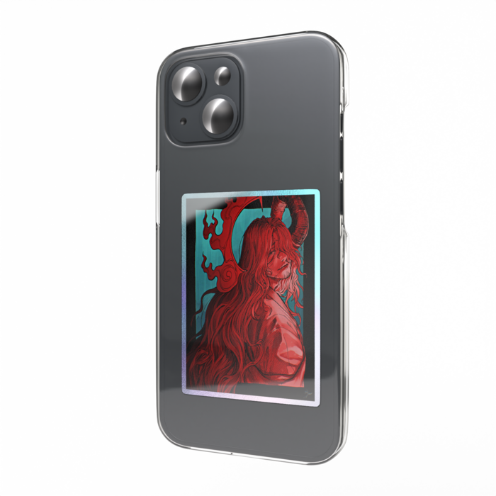 オーロラスマホステッカー - 縦