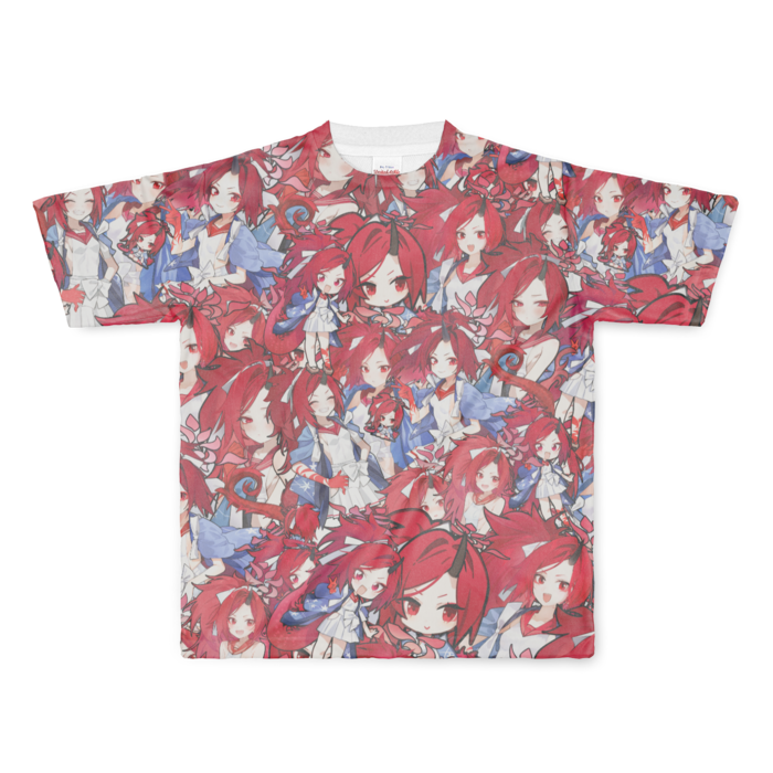 フルグラフィックTシャツ - L - 両面印刷