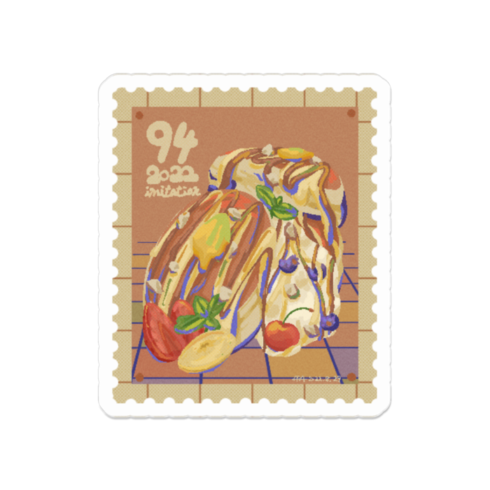 アクリルバッジ - 50 x 50 (mm)