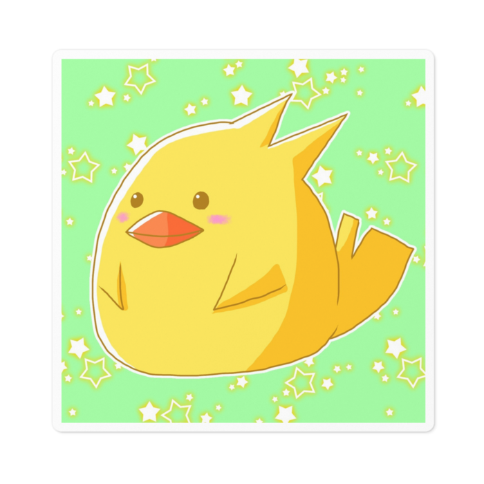 ステッカー - 100 x 100 (mm)
