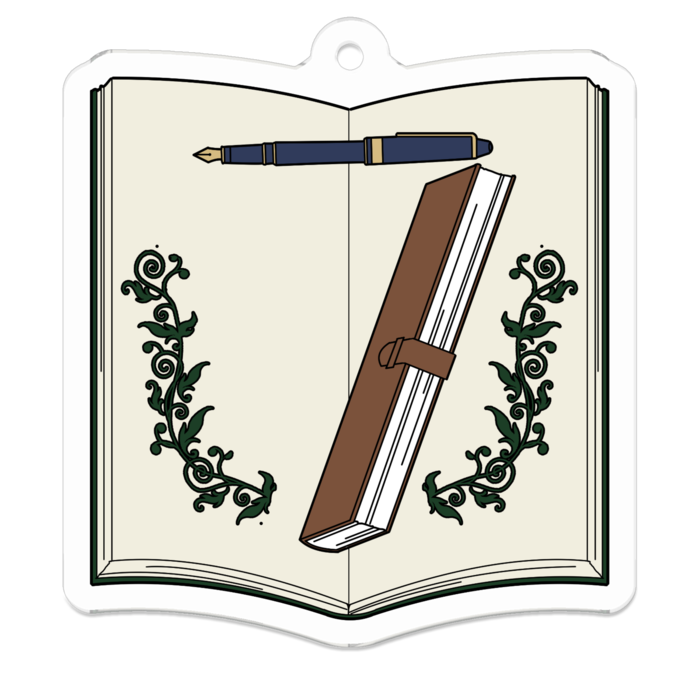 アクリルキーホルダー - 50 x 50 (mm)