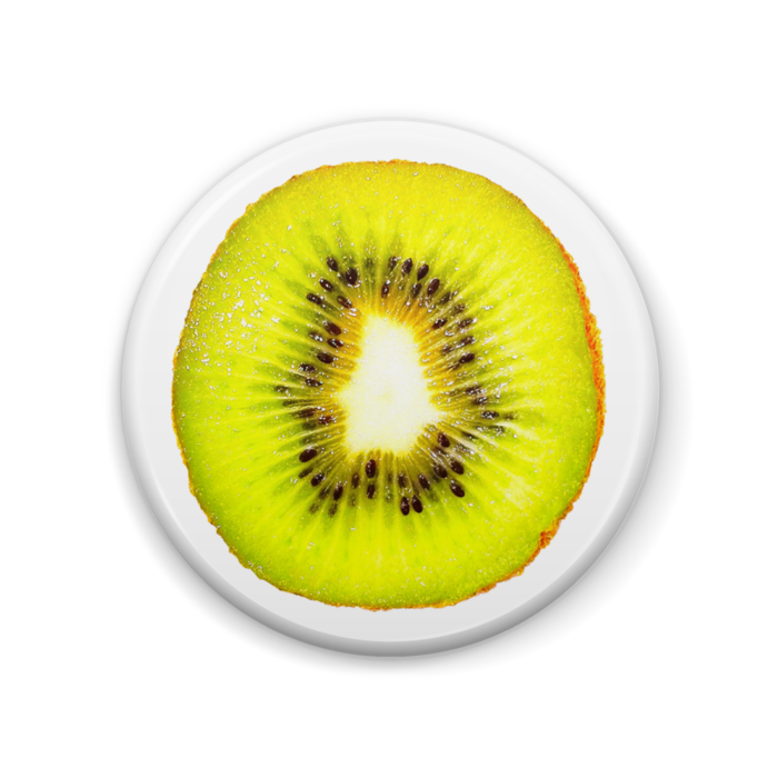 キウイ丸缶バッチ Shop Asamachi Booth