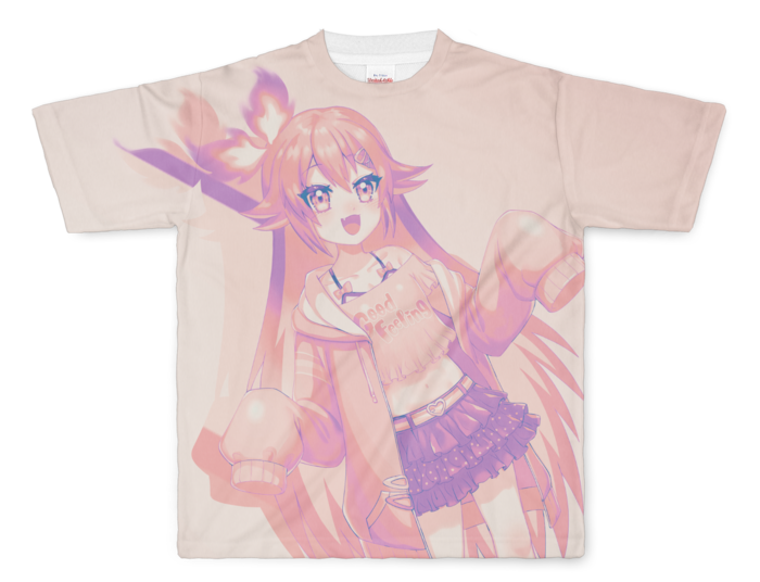 フルグラフィックTシャツ - L - 両面印刷
