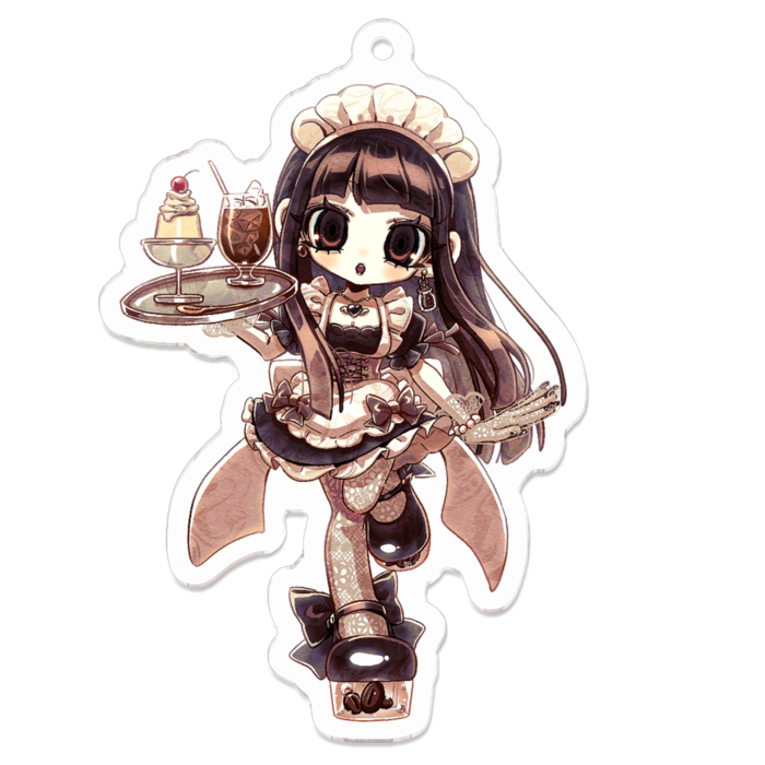 アクリルキーホルダー - 70 x 70 (mm)