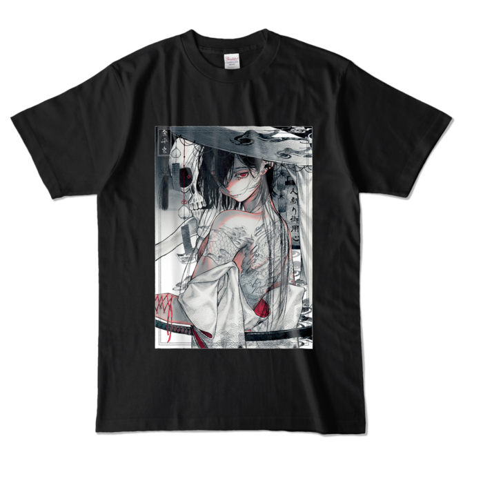 カラーTシャツ - L - ブラック (濃色)