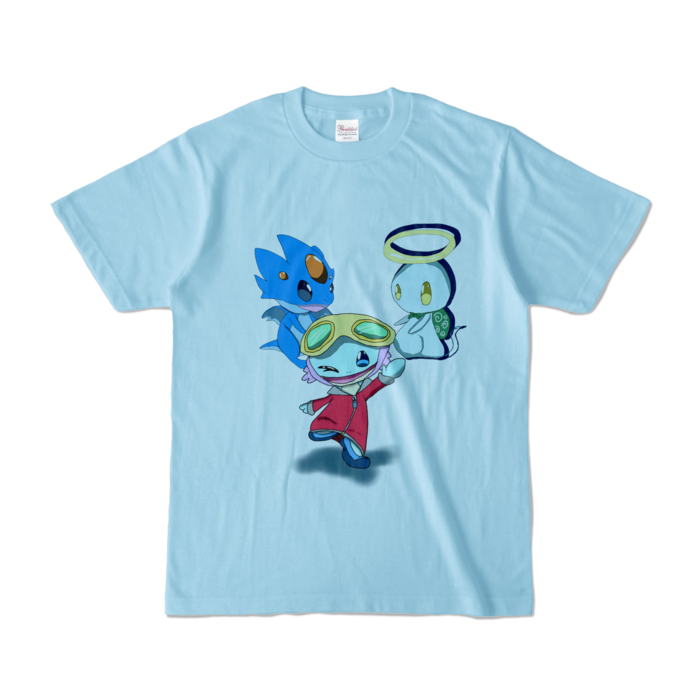 カラーTシャツ - S - ライトブルー (淡色)