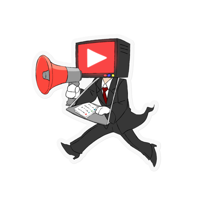 ステッカー - 100 x 100 (mm)