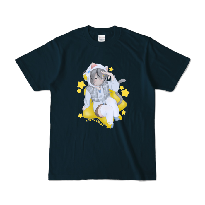 カラーTシャツ - S - ネイビー (濃色)