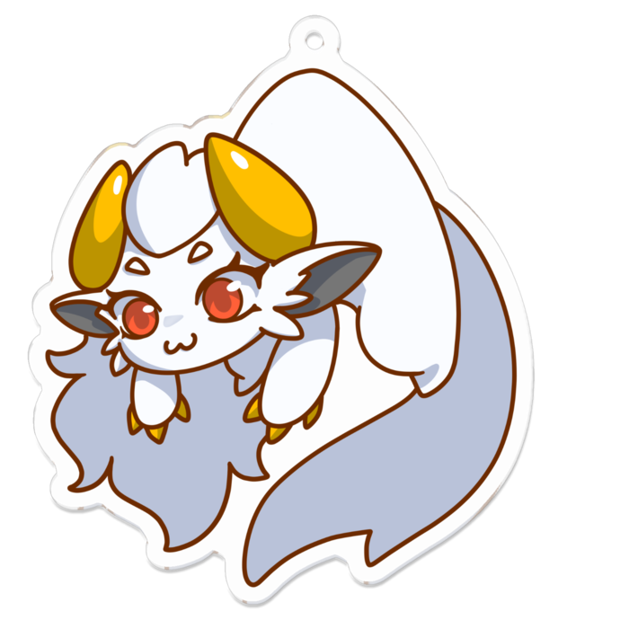 アクリルキーホルダー - 70 x 70 (mm)