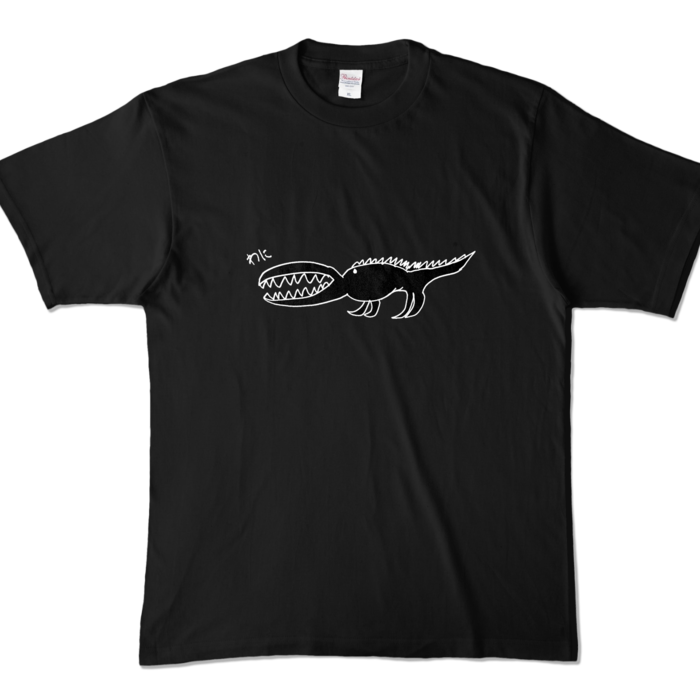 カラーTシャツ - XL - ブラック (濃色)(1)