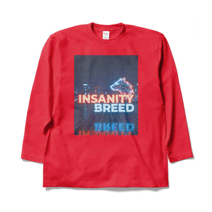 ロングスリーブTシャツ - XL - レッド