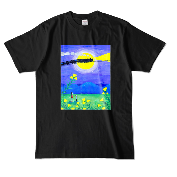 カラーTシャツ - L - ブラック (濃色)