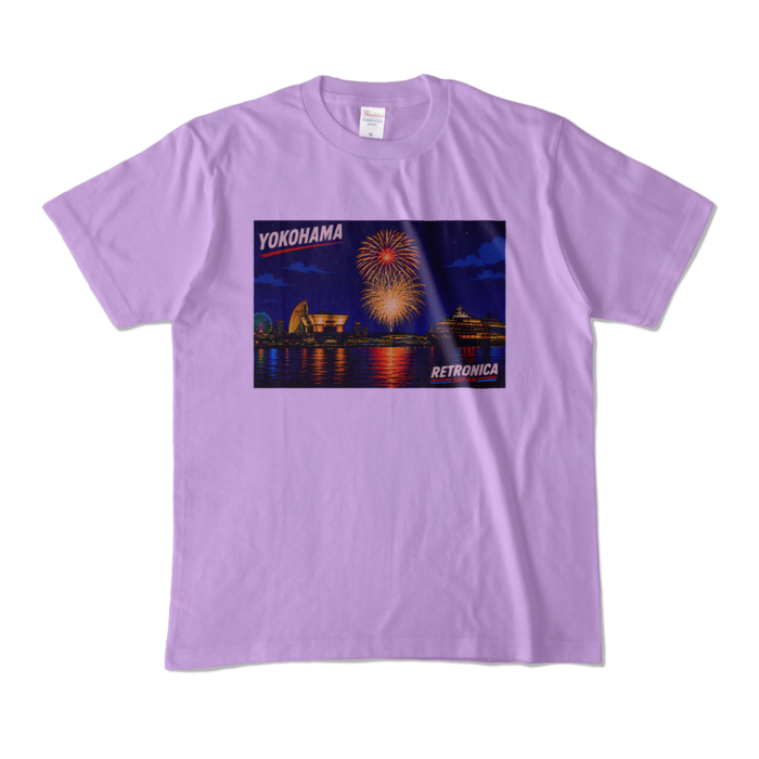 カラーTシャツ - M - ライトパープル (淡色)